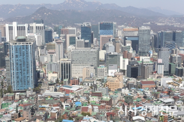 기업들이 몰려있는  서울 전경. 사진=시사경제신문