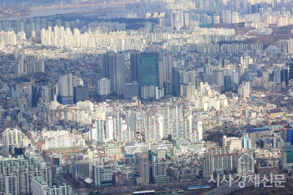 서울 시내 아파트 단지 모습. 사진=김주현기자