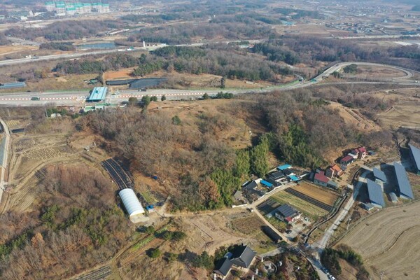 완주 상운리 유적 전경. 사진=문화재청 국립문화재연구원 국립완주문화재연구소