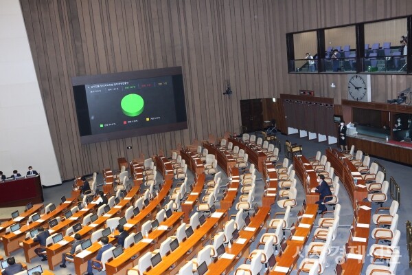 국회의사당 본회의장 사진=김주현 기자