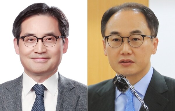 공정거래위원장으로 내정된 한기정 교수(왼쪽)·검찰총장으로 지명된 이원석 차장검사 사진=연합뉴스