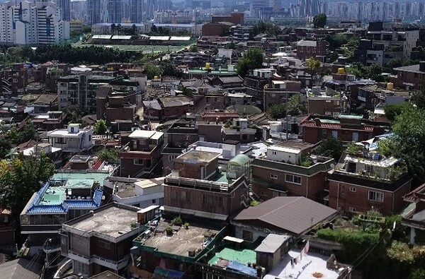 서울의 한 빌라촌. 시사경제신문 자료사진