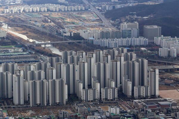 아파트 매매가 대비 전세가 비율(이하 전세가율)이 다시 상승하고 있다. 서울의 한 아파트 단지. 사진=시사경제신문