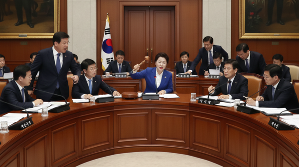 통일교 특검과 12·3 계엄 사태 등을 포함한 2차 종합특검을 둘러싸고 여야가 연말연시를 기점으로 정면 충돌 국면에 들어섰다. . 사진=ai 생성 이미지